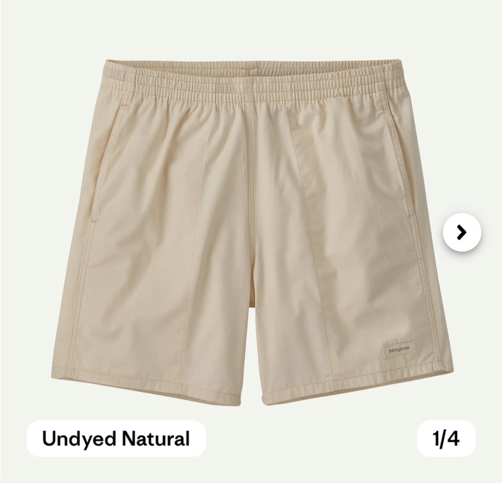 Men’s Patagonia 6” Funhogger shorts Size S